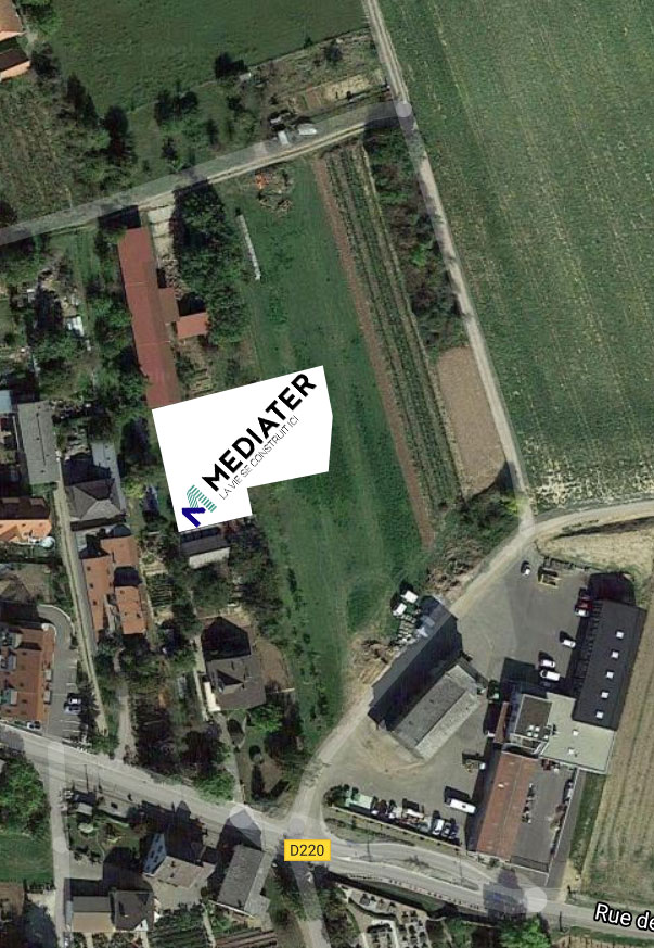 Localisation plan de la Villa Amélia